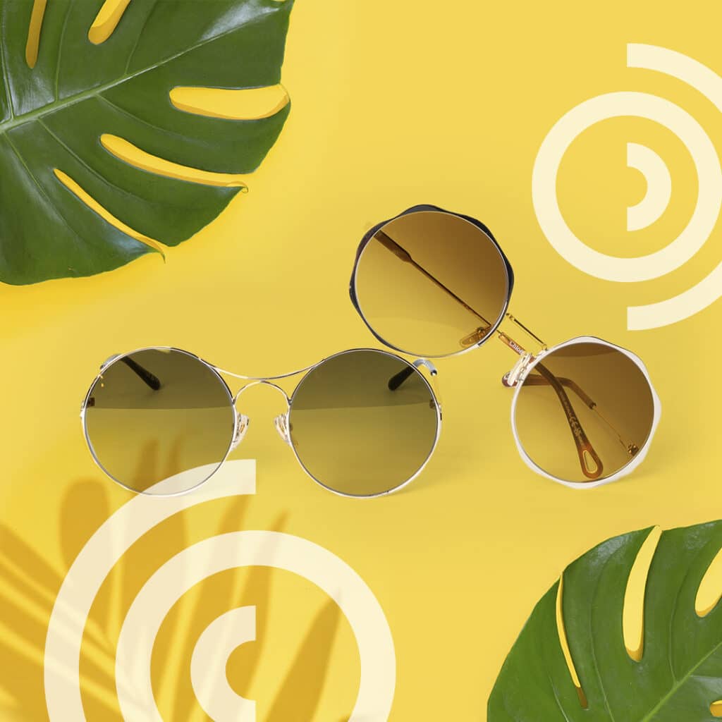 Zonnebrillen zomerthema